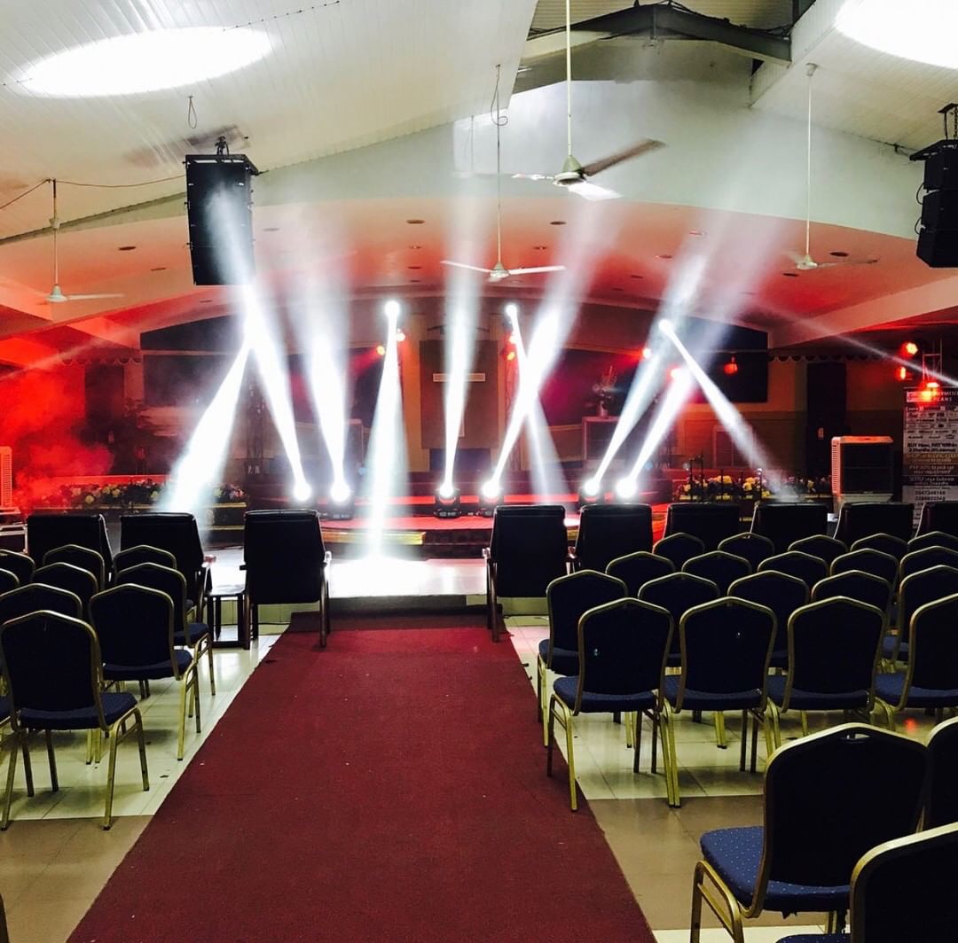 Lights in a Church Church Stage Design Ideas Scenic sets and stage