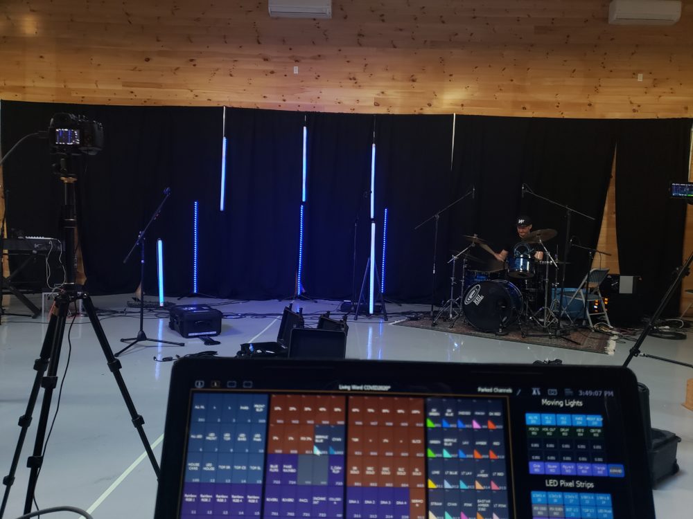 Office Livestream Setup Church Stage Design Ideas Scenic sets and