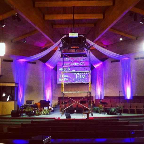 A Crowning Achievement - Church Stage Design Ideas - Scenic sets and ...