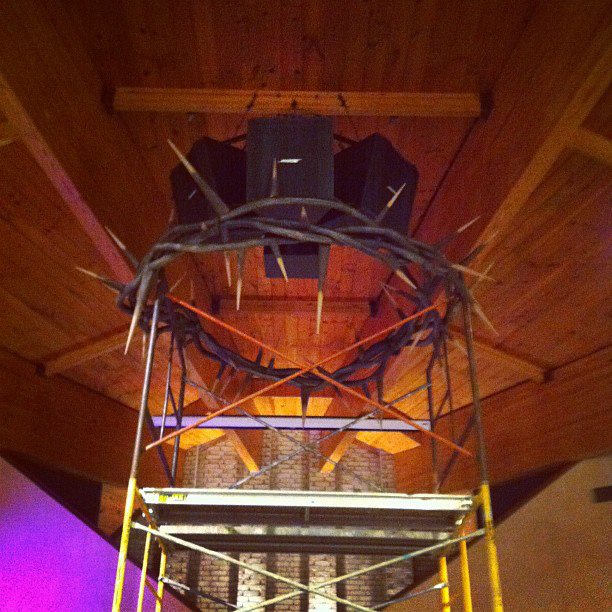 A Crowning Achievement - Church Stage Design Ideas - Scenic sets and ...