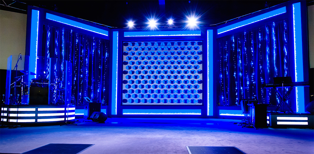 Throwback: Grate - Church Stage Design Ideas - Scenic sets and stage