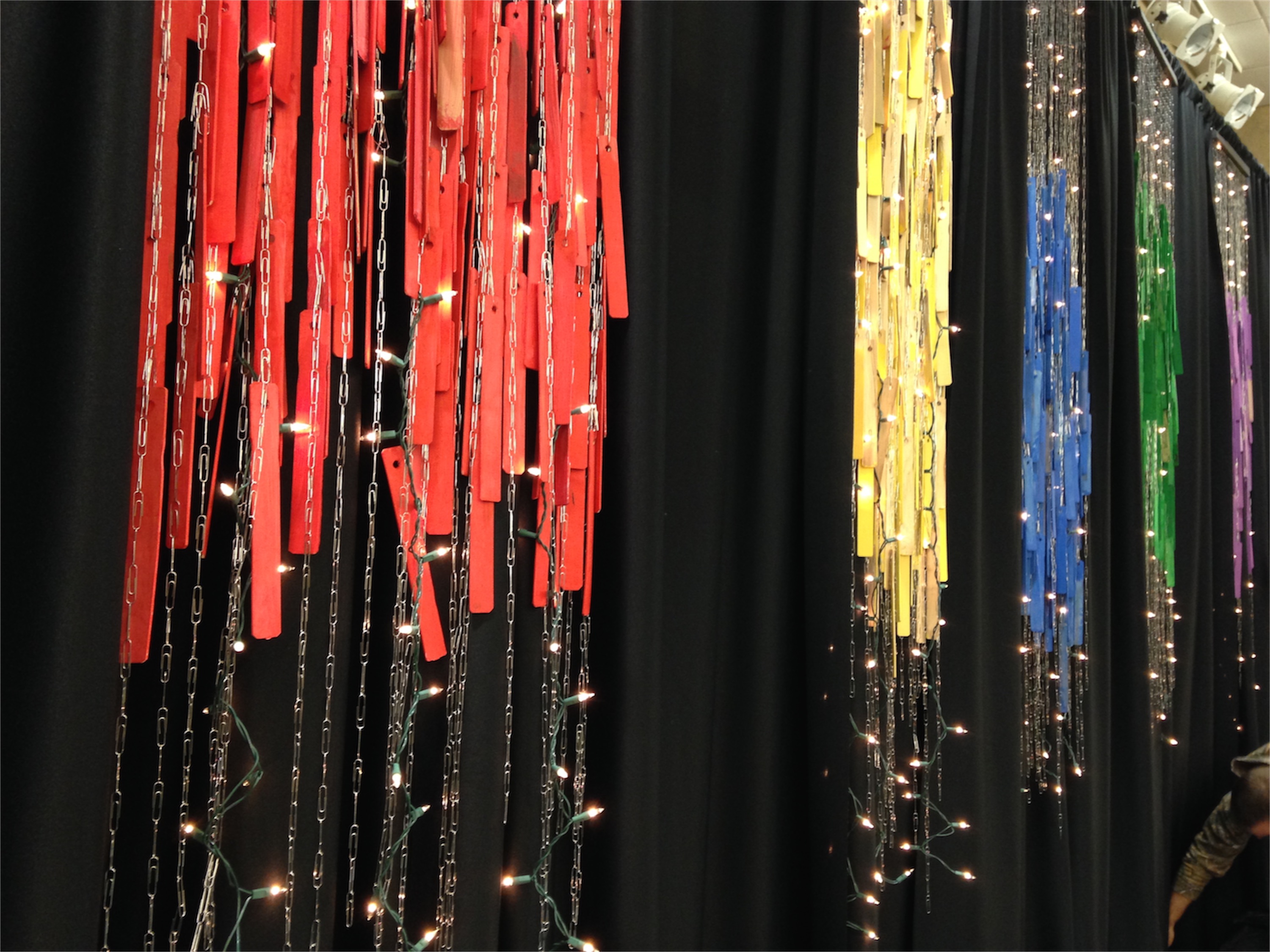 Colored Tangles | Church Stage Design Ideas