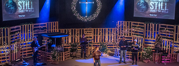 Vines Overtaking - Church Stage Design Ideas - Scenic sets and stage