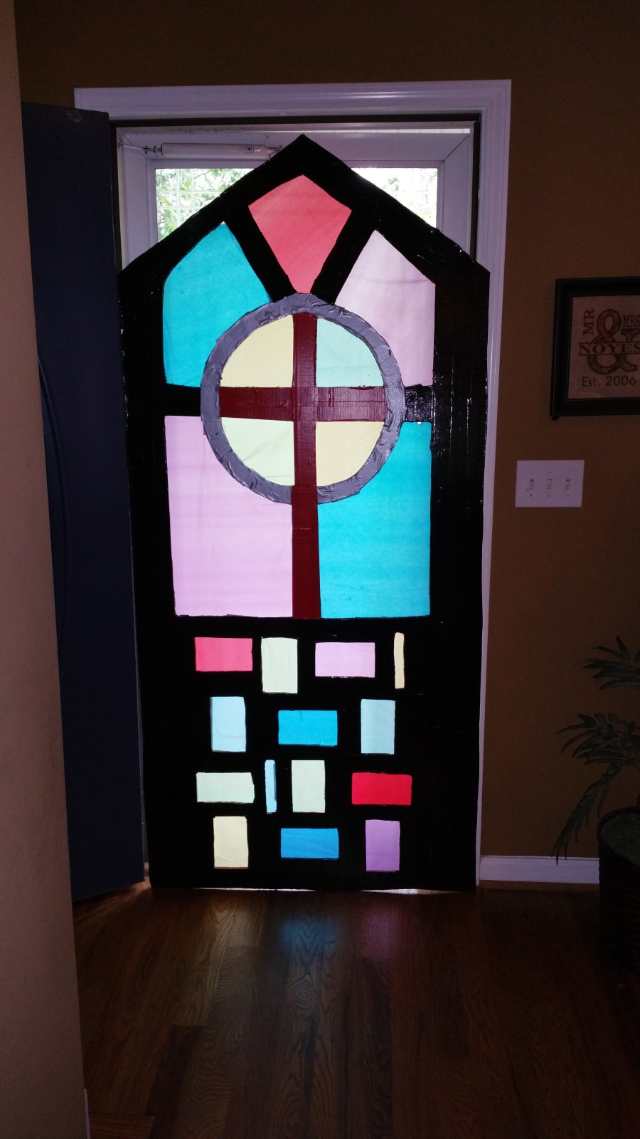 Duct Tape Glass Church Stage Design Ideas Scenic sets and stage