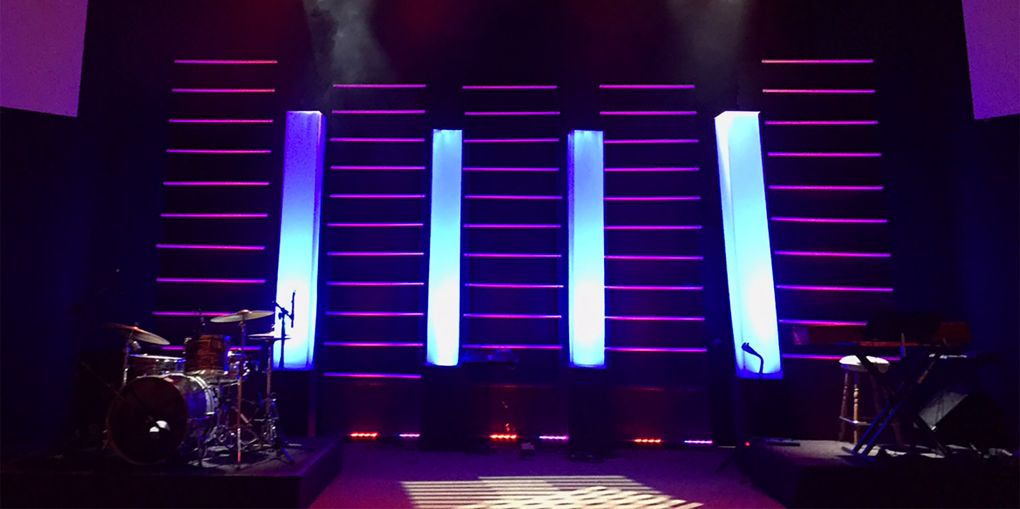 Layers and Towers - Church Stage Design Ideas