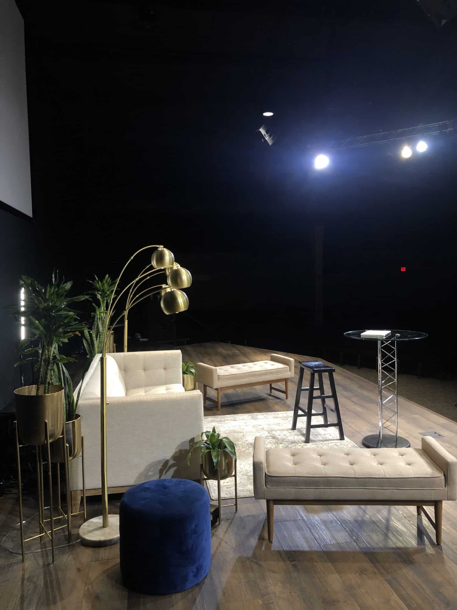 Livestream Setup - Church Stage Design Ideas - Scenic sets and stage ...