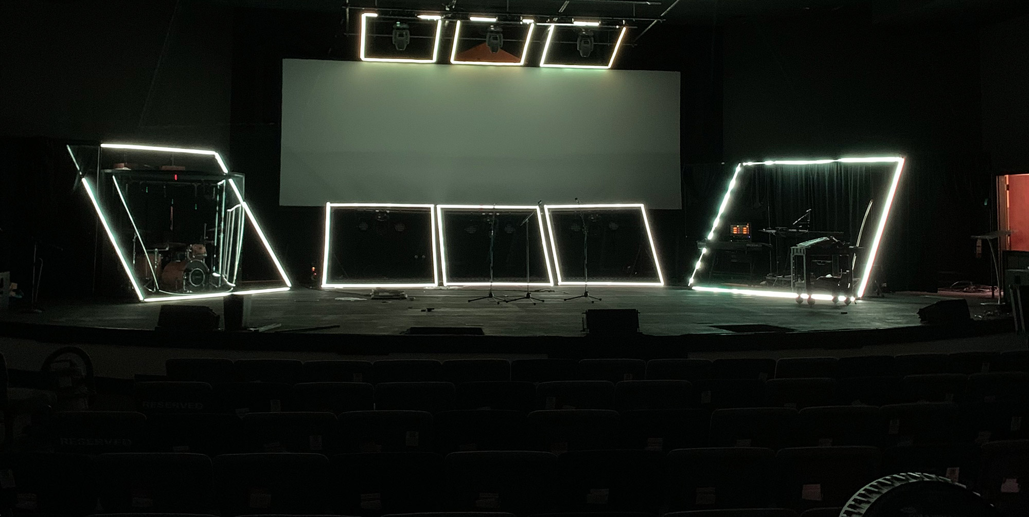 Put in a Box Church Stage Design Ideas