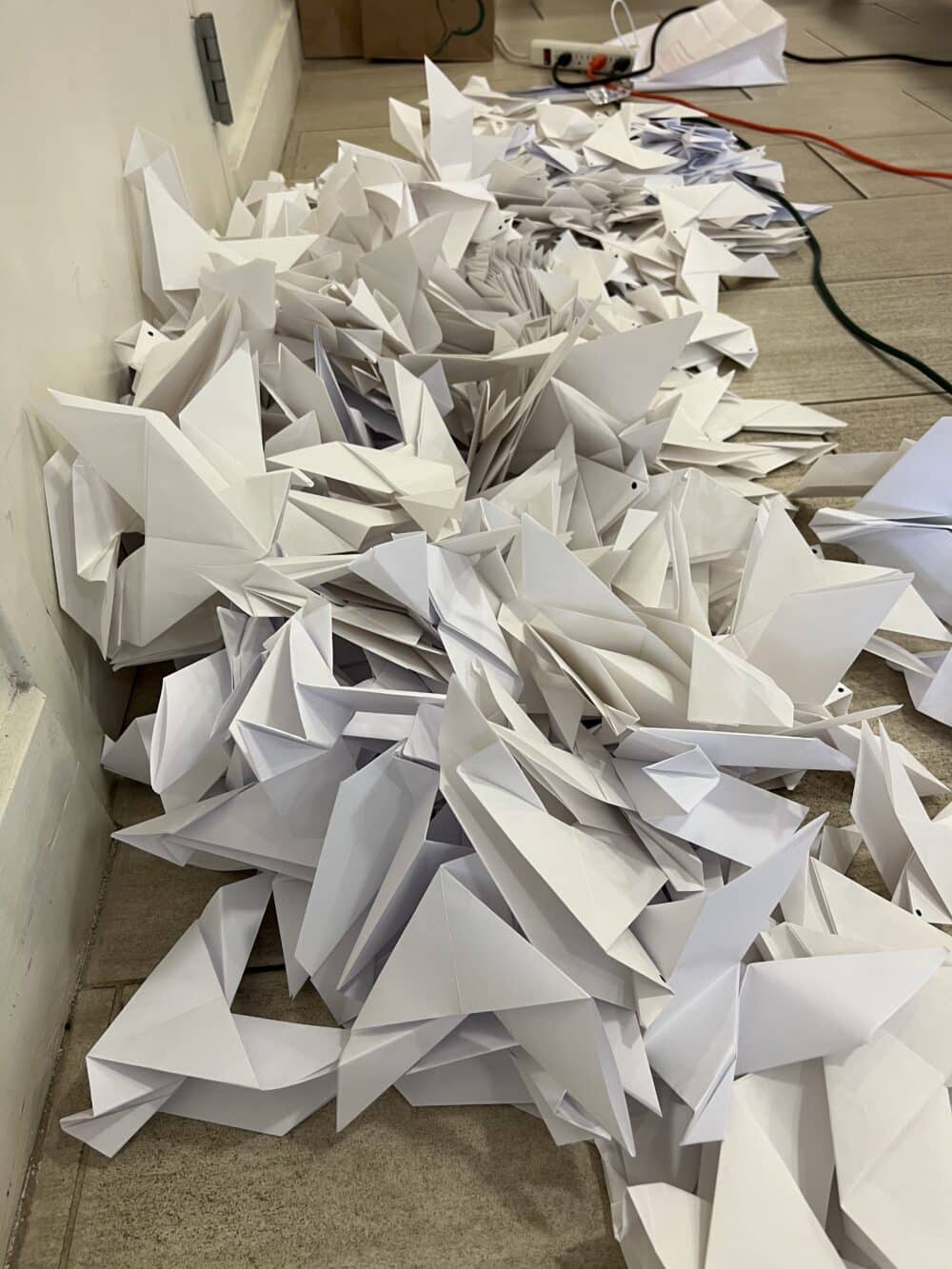 Origami Doves Sanctuary Ceiling